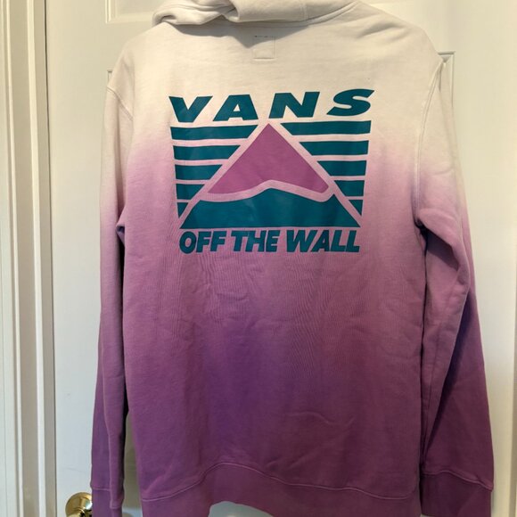 Vans White & Purple Hoodie - Picture 2 of 4